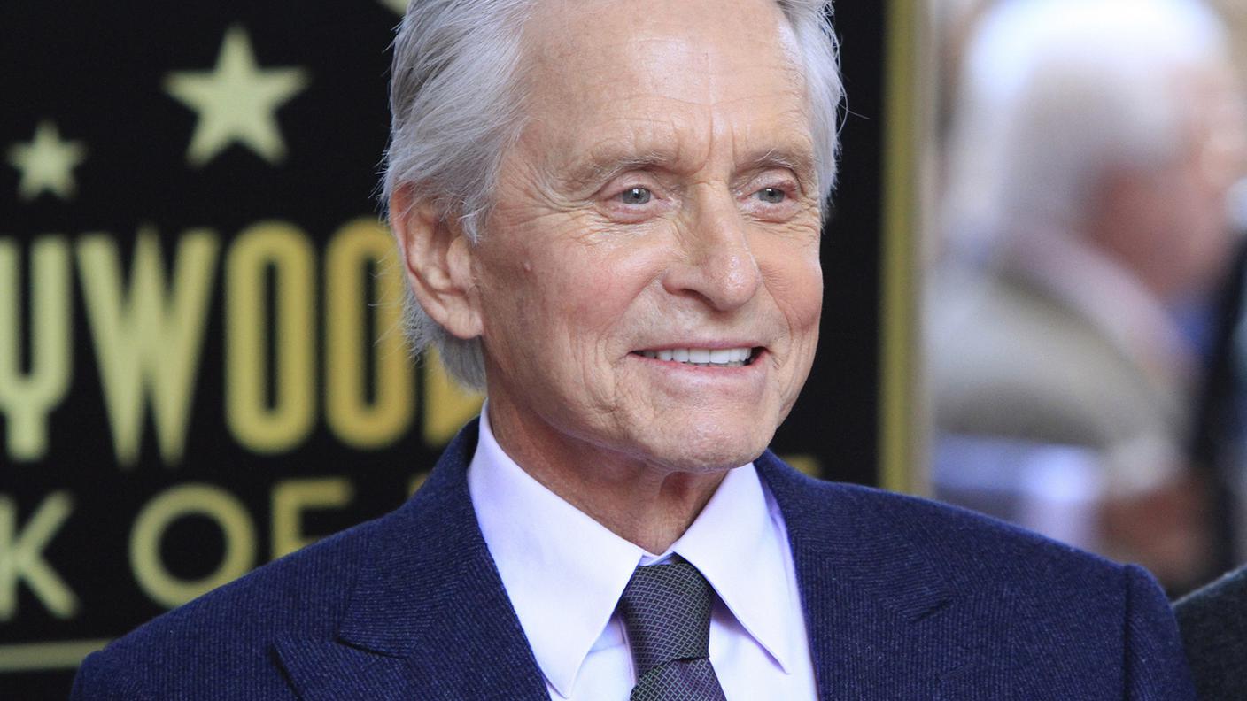 Michael Douglas durante la cerimonia