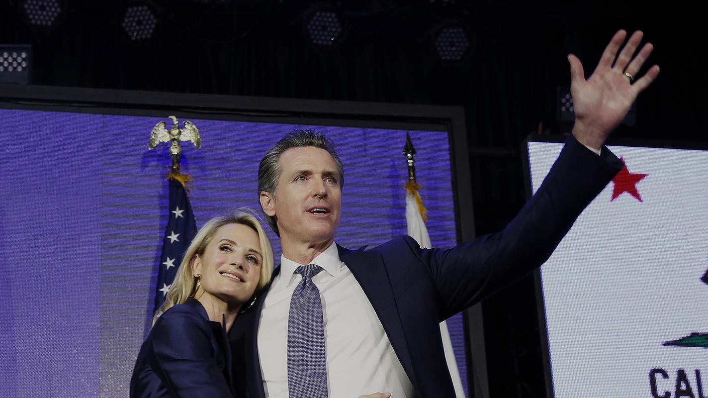 In California, quinta economia del mondo, si è affermato il democratico Gavin Newsom