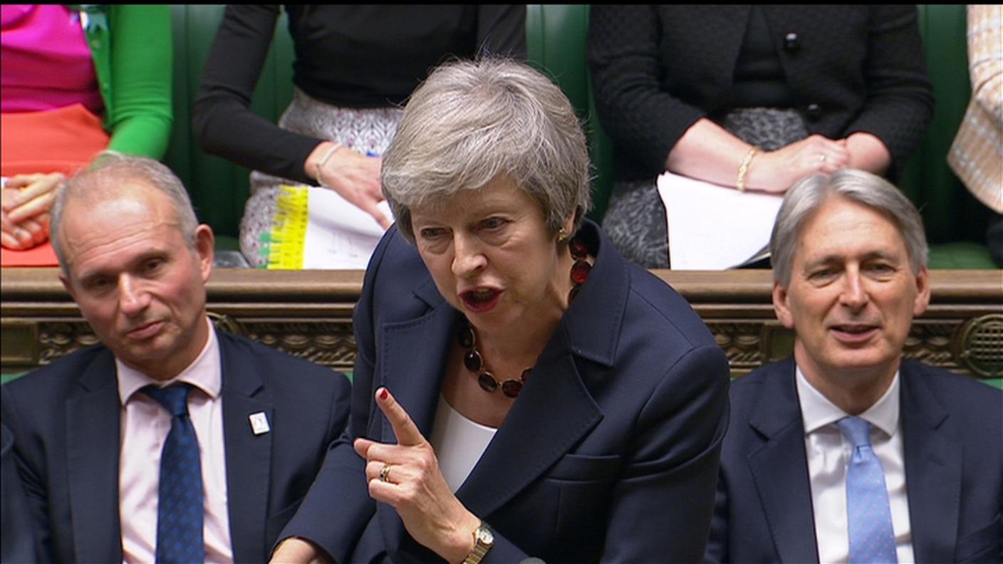 La premier britannica Theresa May