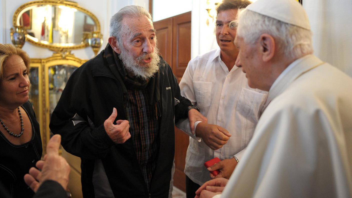 Incontro con Fidel Castro a Cuba, 28 marzo 2012