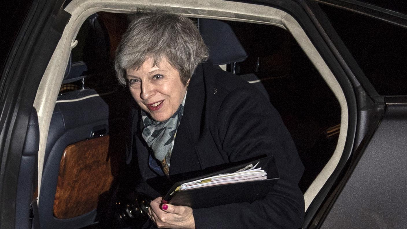 Una serata importante per Theresa May