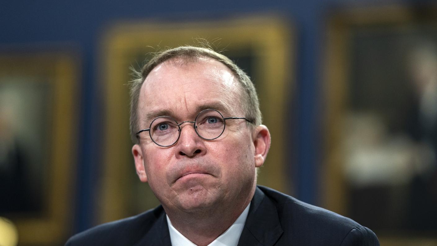 Mulvaney scelto a capo dello staff della Casa Bianca