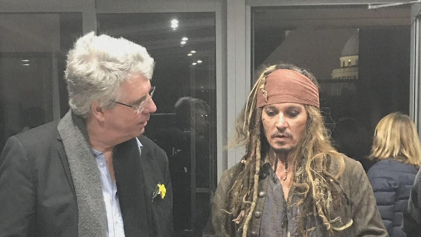 Johnny Depp si è presentato così in ospedale