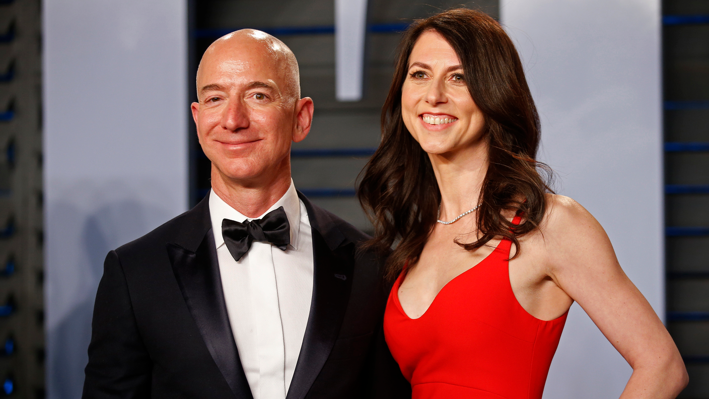 I Bezos nel marzo scorso
