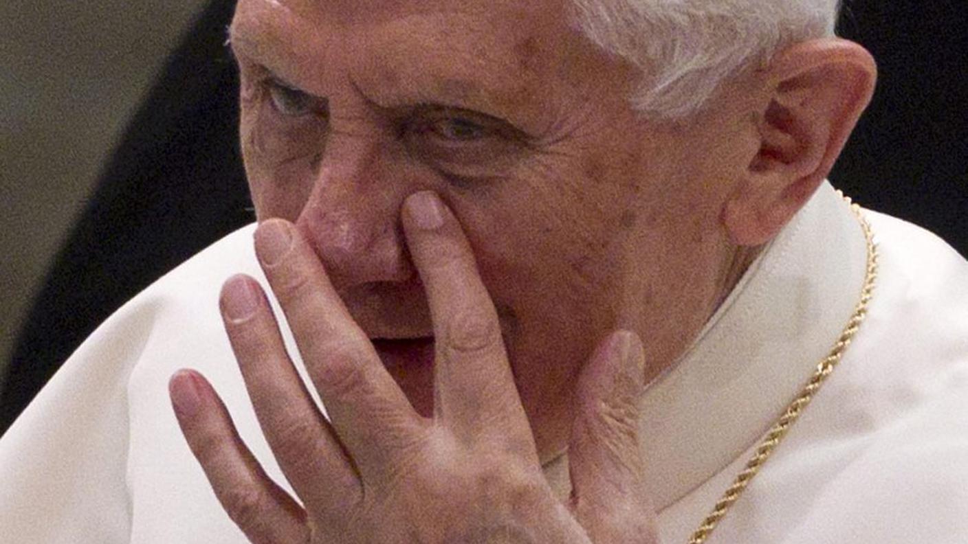 Prima apparizione pubblica dopo le "dimissioni", febbraio 2013
