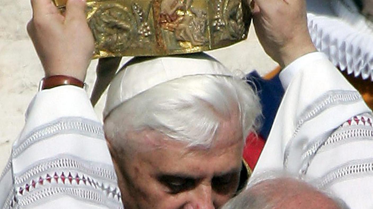 La messa inaugurale del 24 aprile 2005