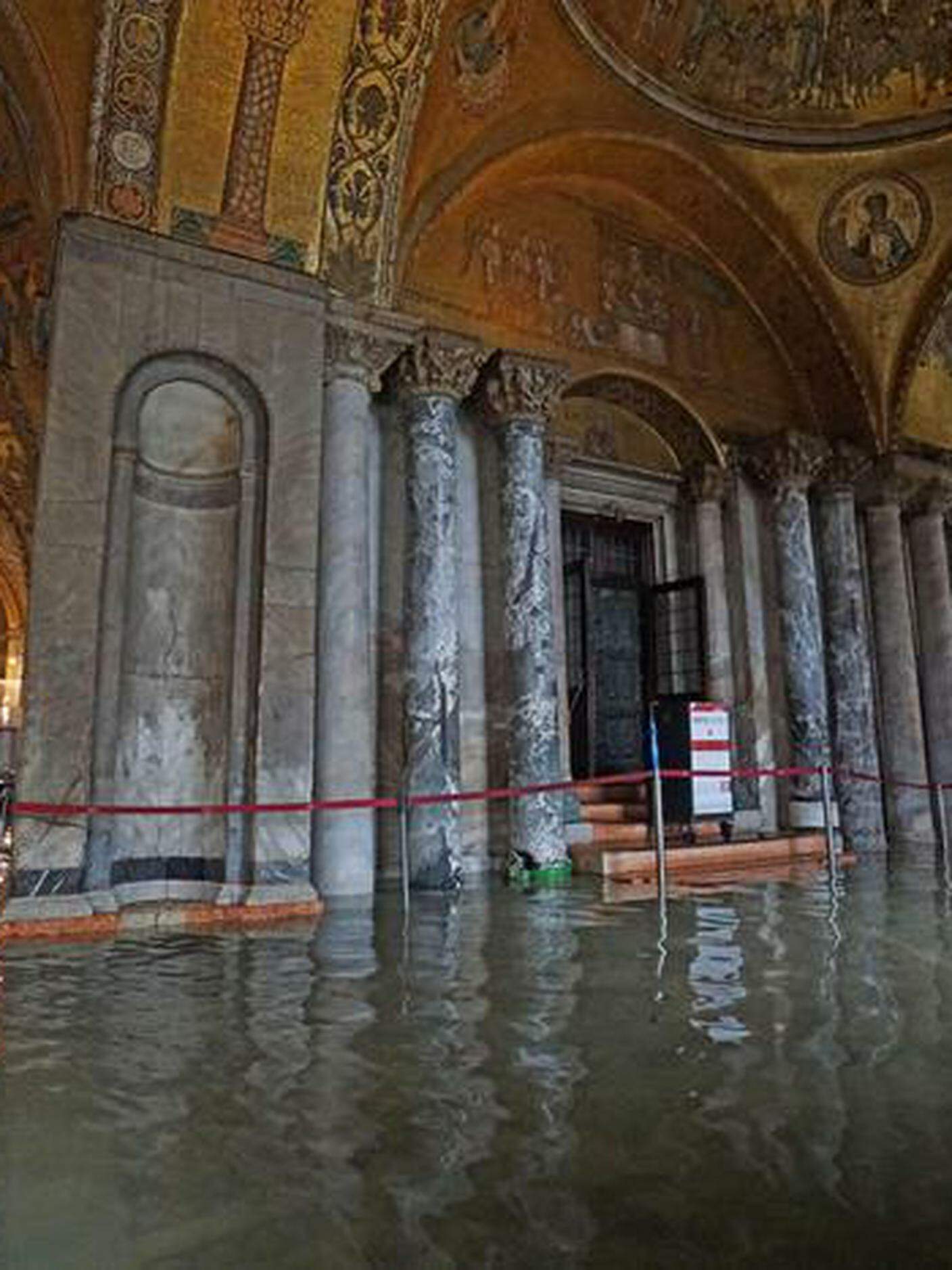 Acqua alta a San Marco