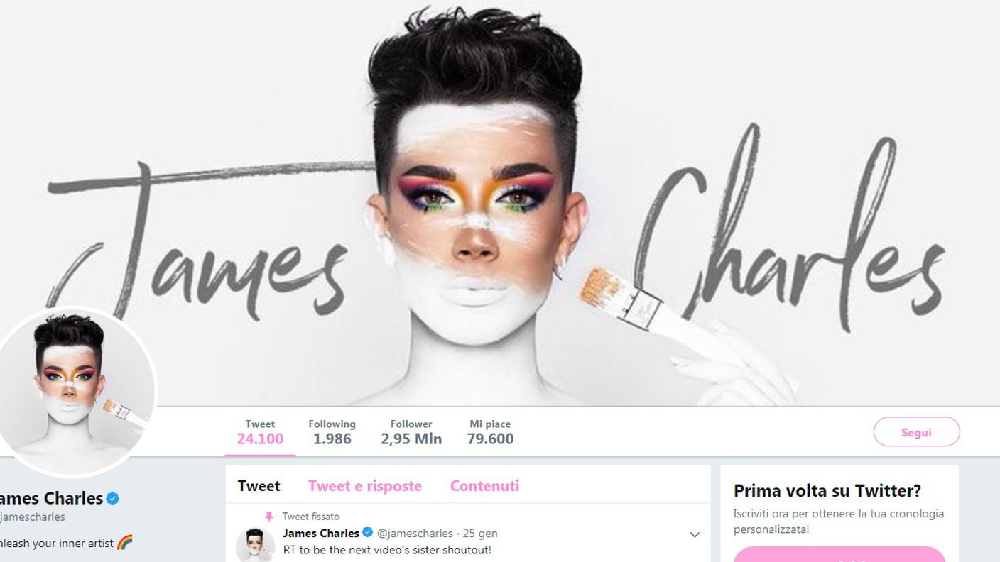 Su twitter quasi tre milioni di follower