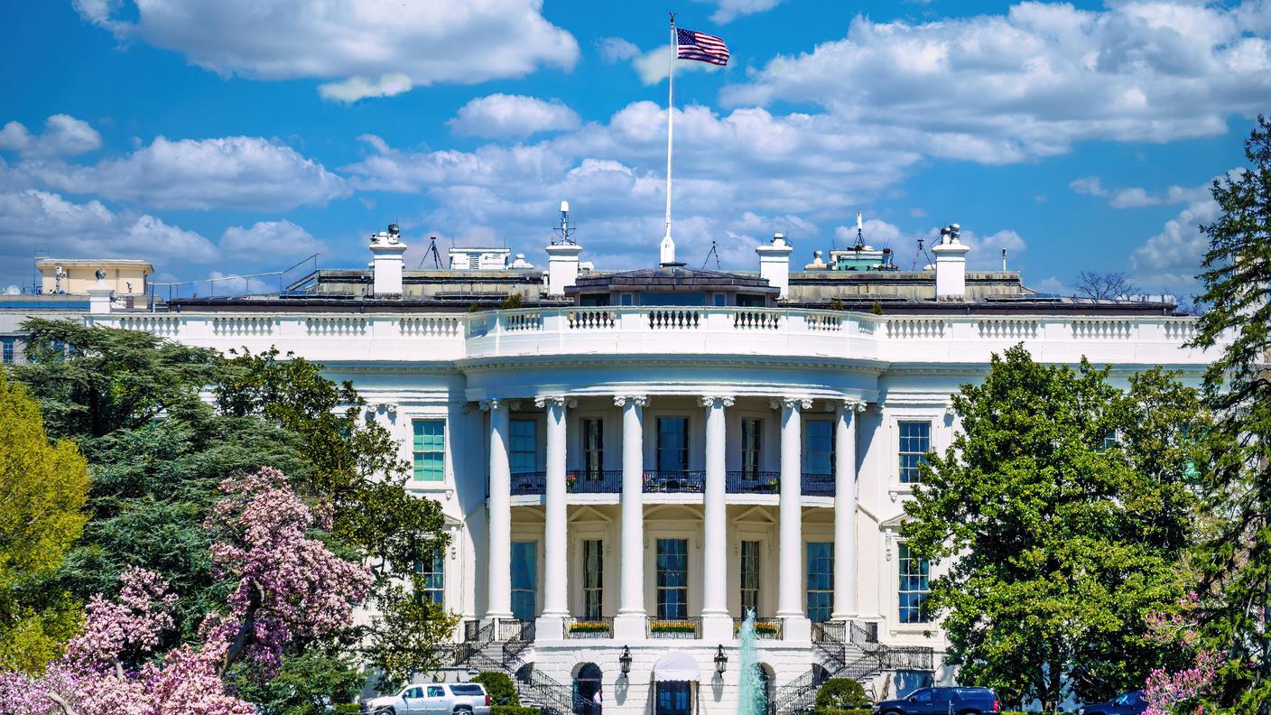 La Casa Bianca a Washington ora ospita trump