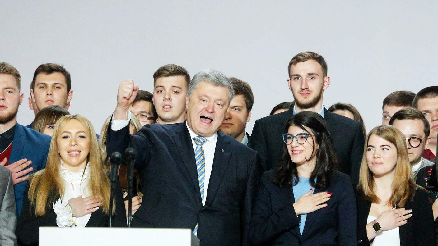 L'uscente Petro Poroshenko
