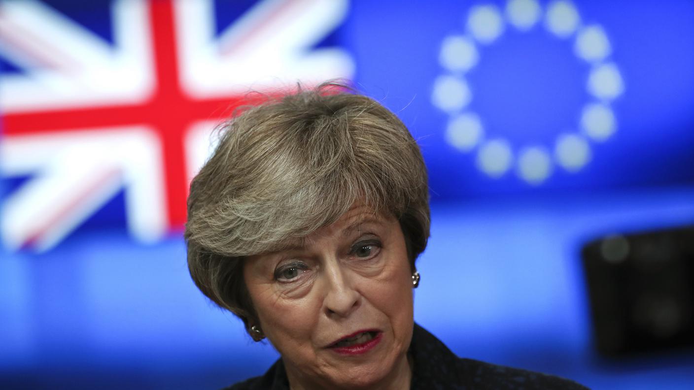 La premier britannica Theresa May 