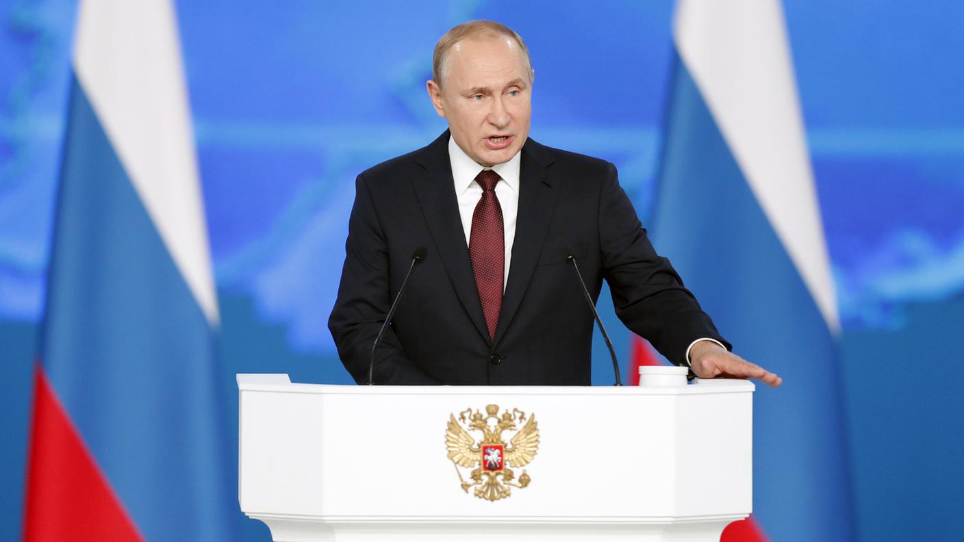 Il presidente russo Vladimir Putin