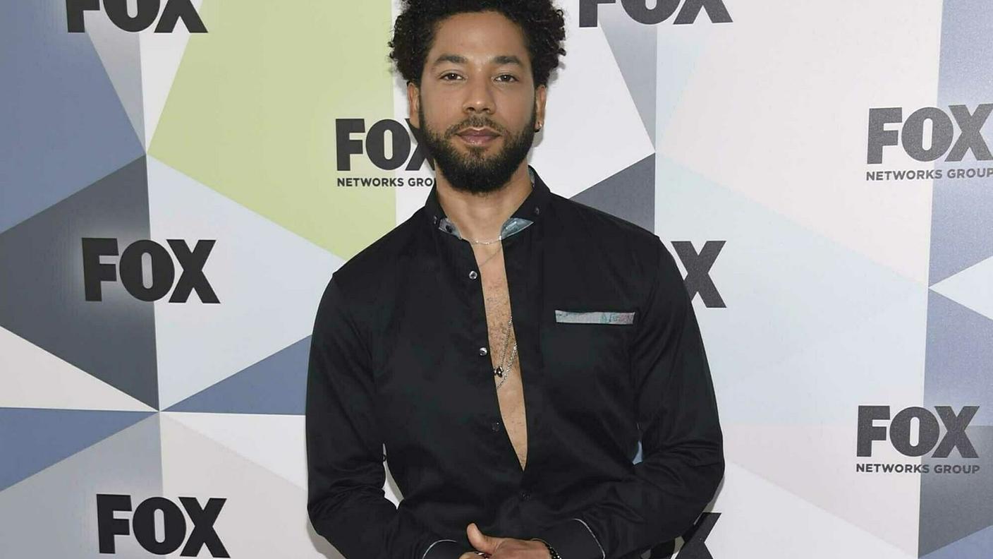 Jussie Smollett a un recente evento...