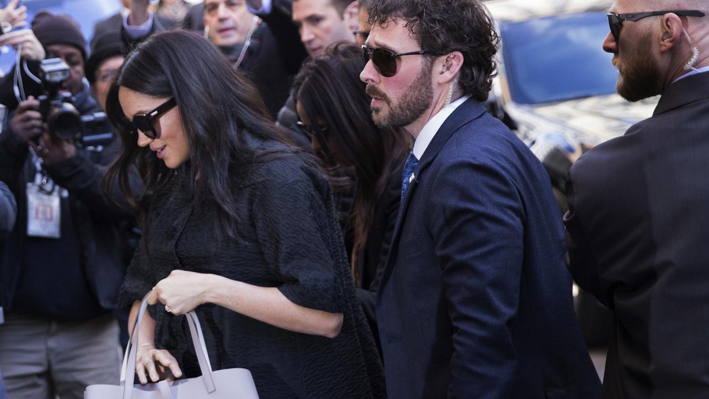 L'arrivo al Mark Hotel