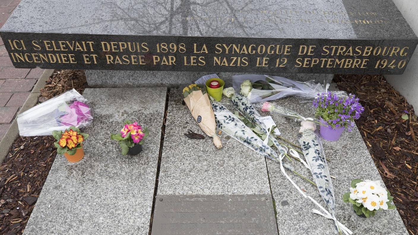 La sinagoga fu incendiata e distrutta dai nazisti nel 1940