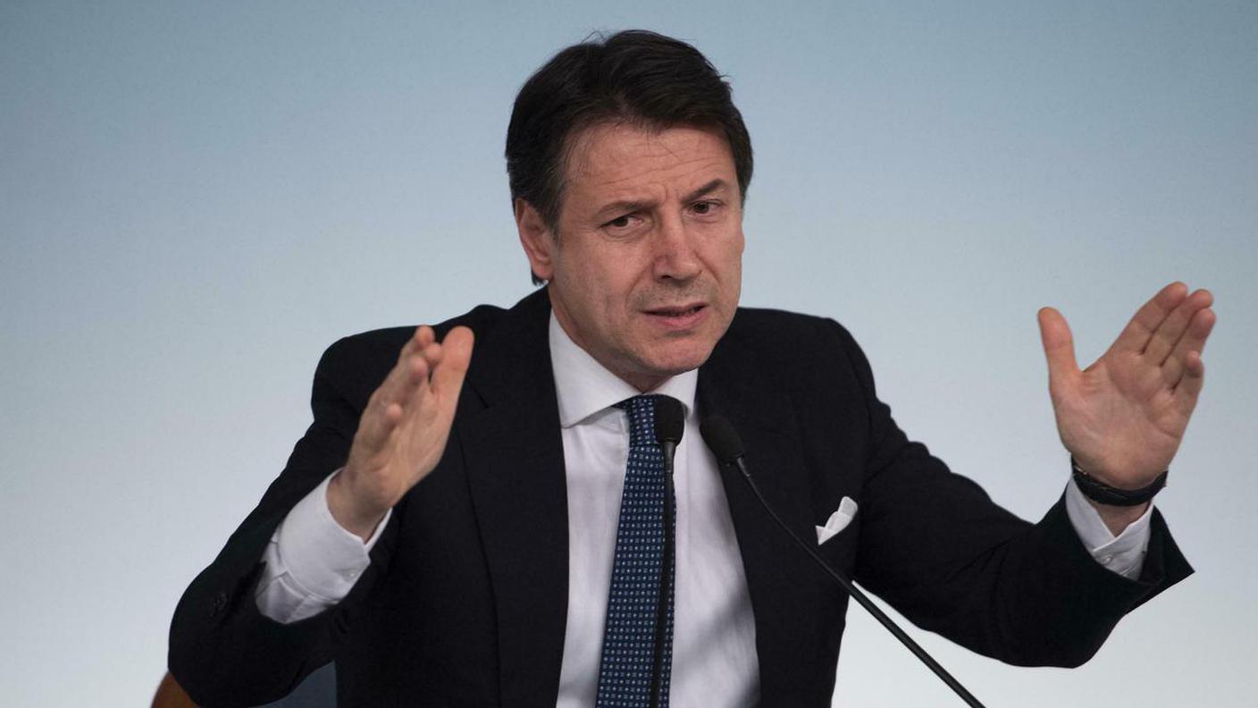 Il primo ministro italiano Giuseppe Conte