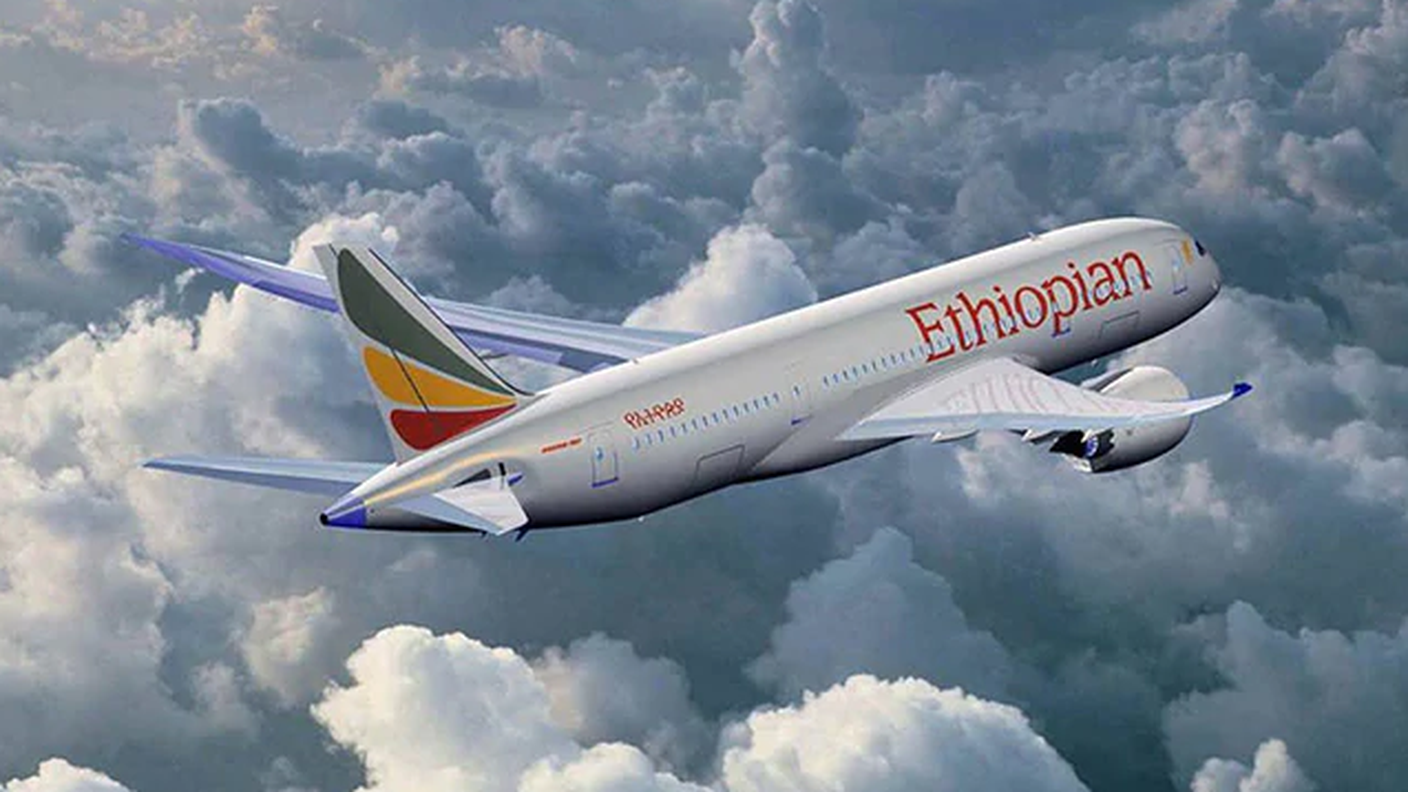 Un velivolo della Ethiopian Airlines