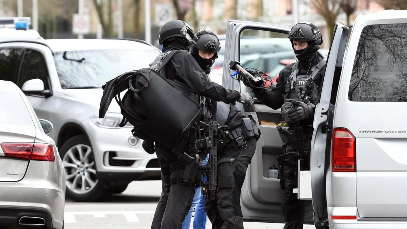 Polizia in azione ad Utrecht