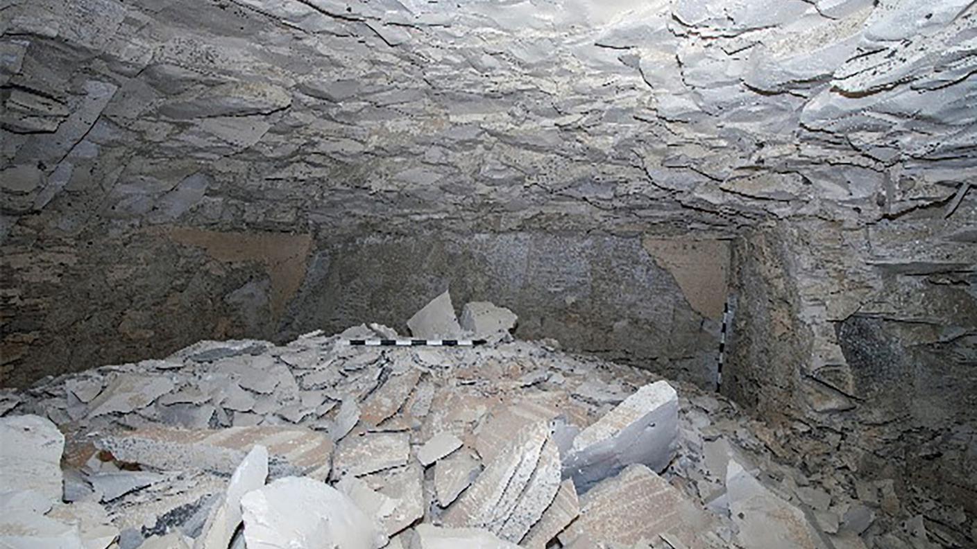 All'interno della tomba di re Thutmose II
