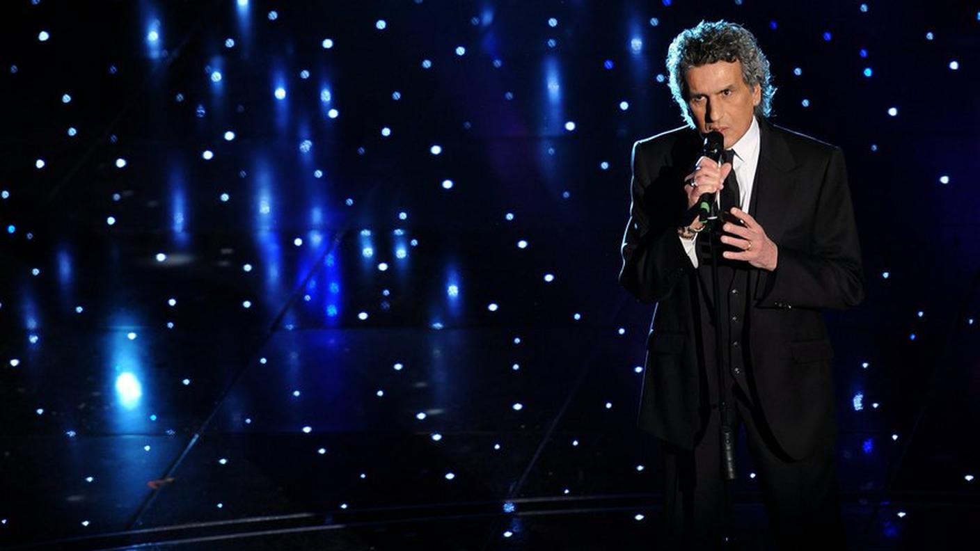 Il cantante in una recente immagine scattata a Sanremo