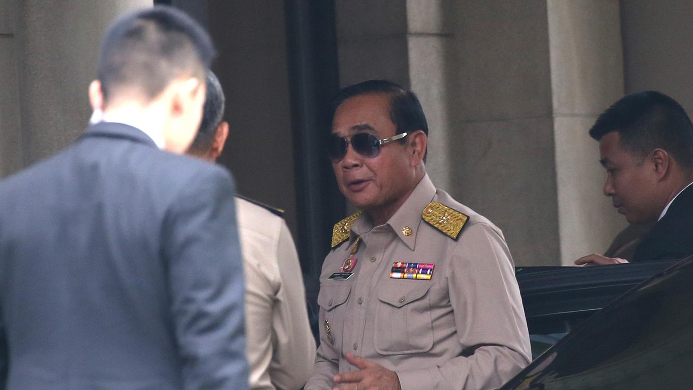 L'attuale premier, il generale Prayut Chan-o-cha