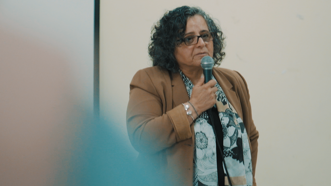 La parlamentare araba della Knesset Aida Touma-Suleiman