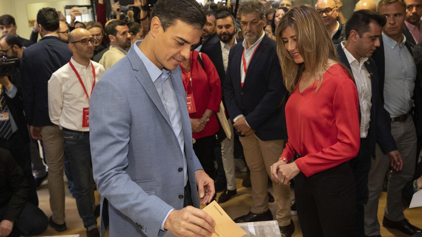 Il leader socialista Pedro Sanchez