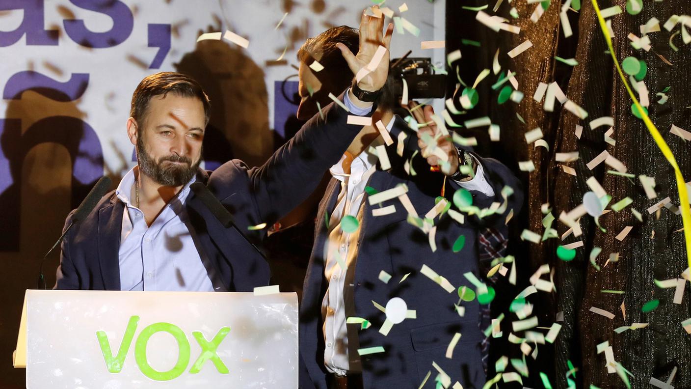 Un successo per Santiago Abascal