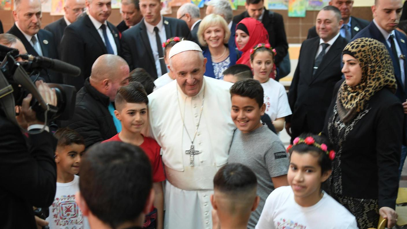 Nel centro di accoglienza di Vrajdebna