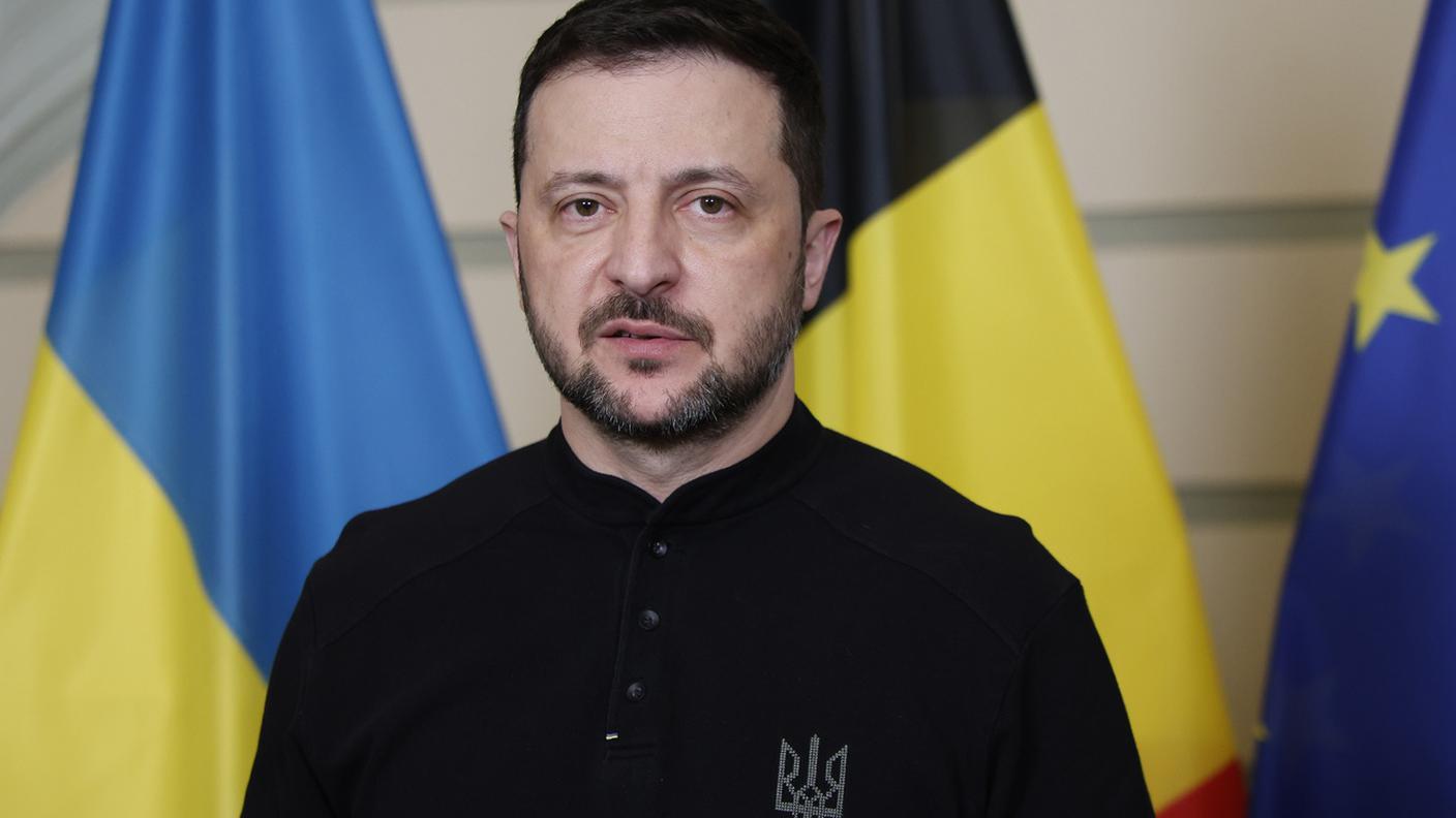 Il presidente Volodymyr Zelensky