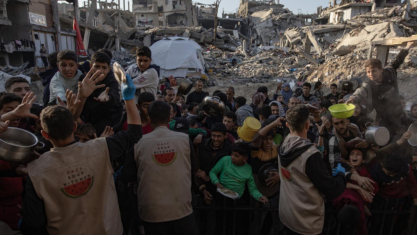 Nel nord di Gaza c'è anche un problema di approvvigionamento idrico.jpg