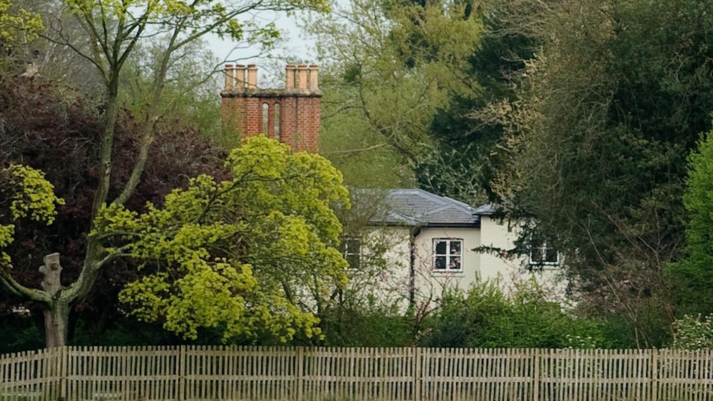 Uno scorcio del Frogmore cottage