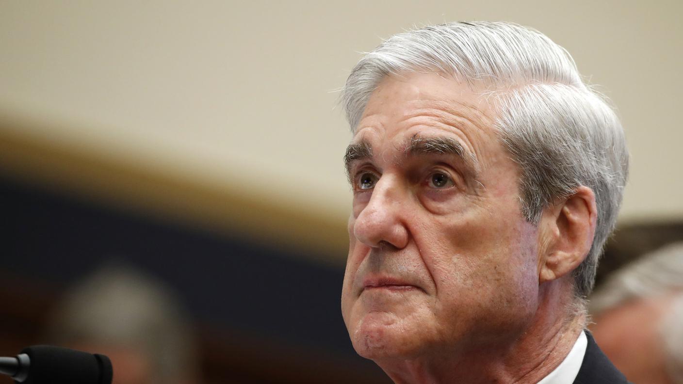 Robert Mueller durante la testimonianza sul Russiagate