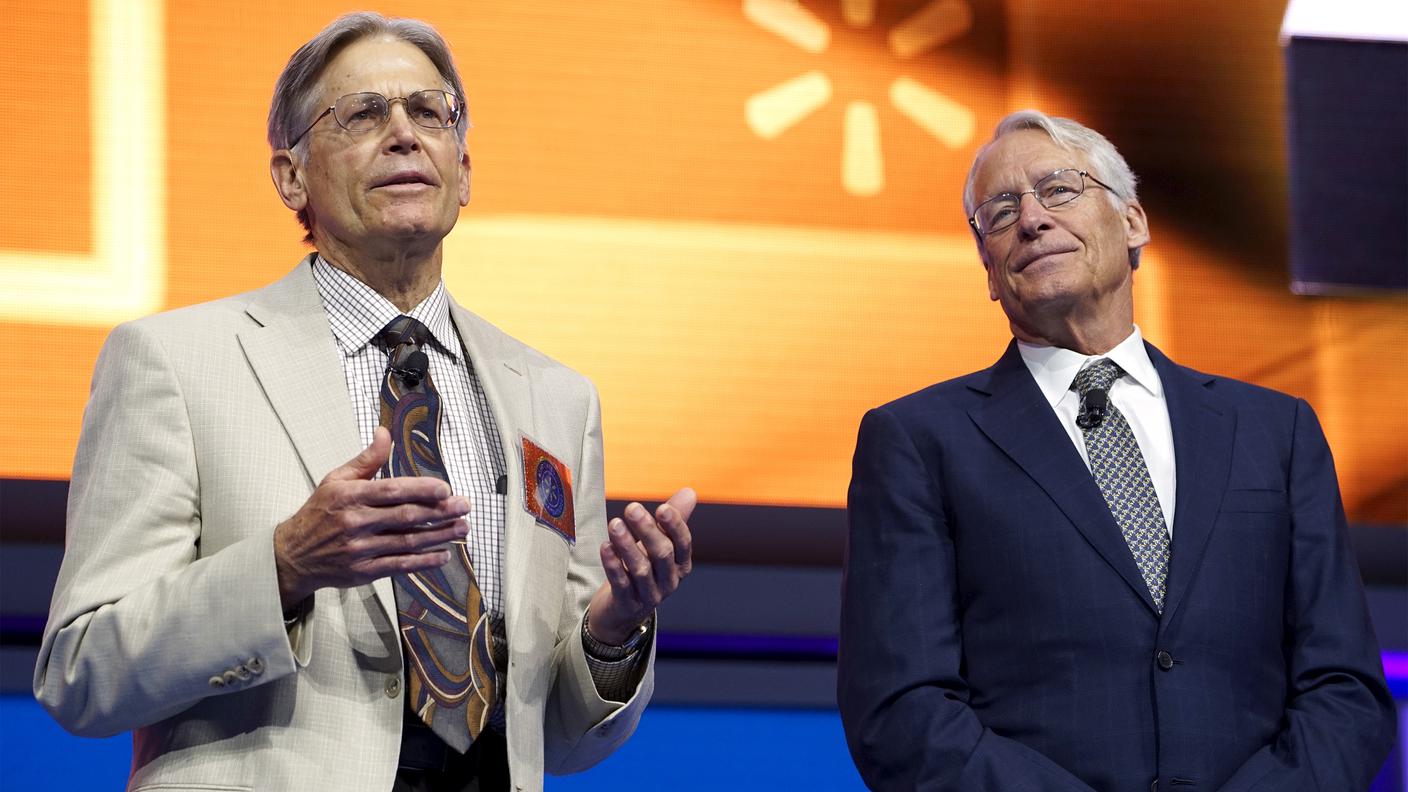Jim Walton ed il fratello Rob Walton