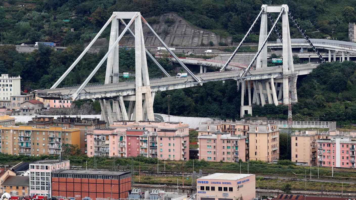 Una fotografia scattata il giorno della tragedia