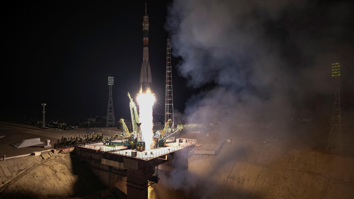 La Soyuz era partita nei giorni scorsi dalla base di Baikonur, in Kazakistan