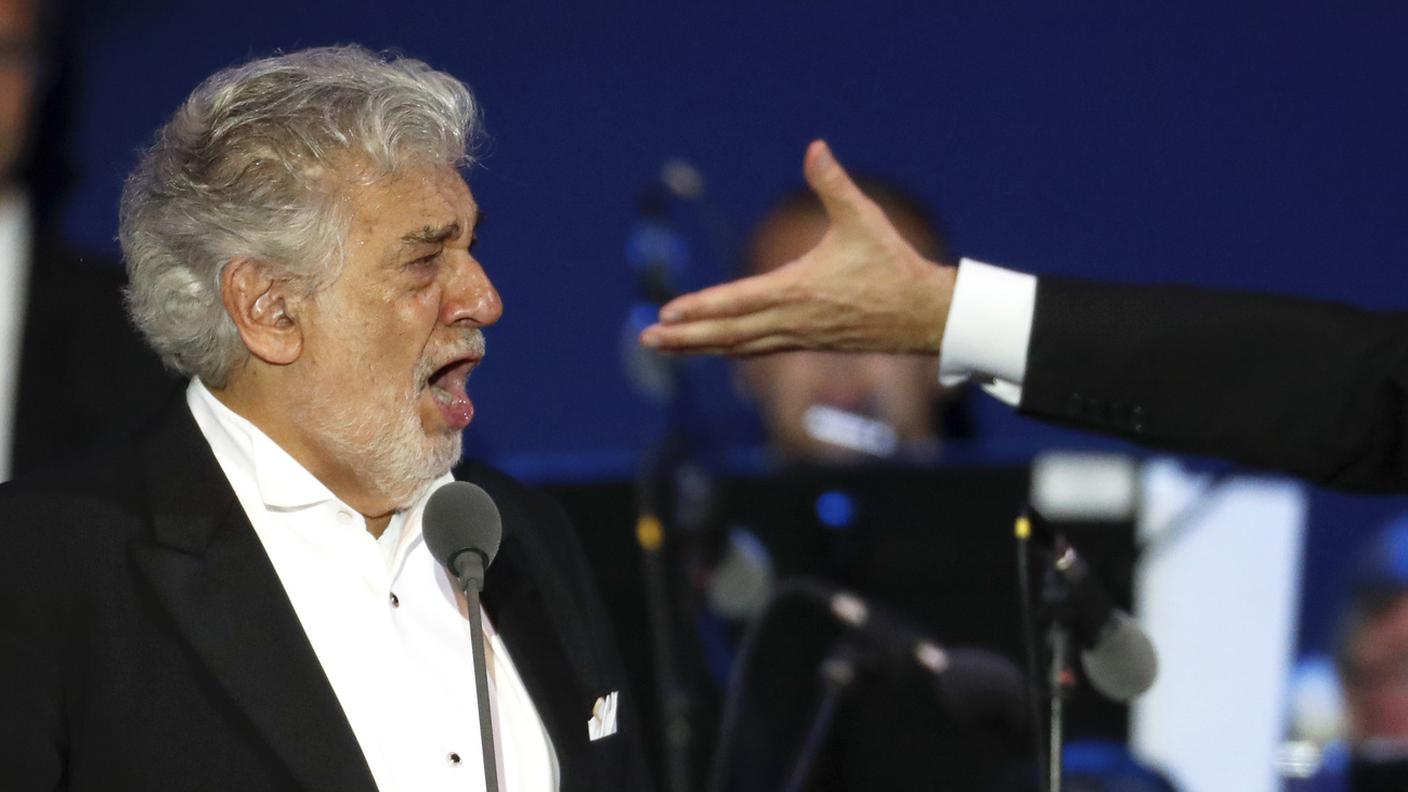 Il tenore Placido Domingo
