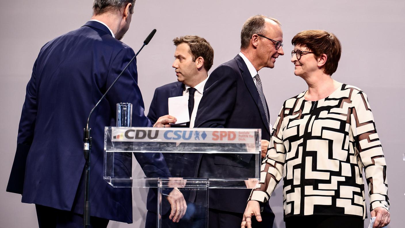 Membri della coalizione del Governo tedesco