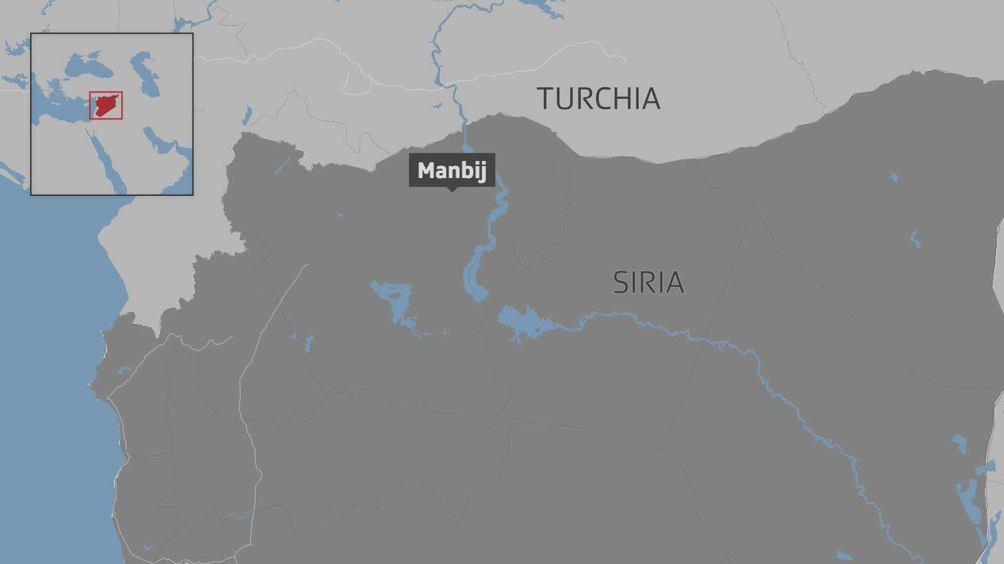 Manbij è un'area strategica, allo snodo tra l'autostrada M4 e le strade che vanno a nord