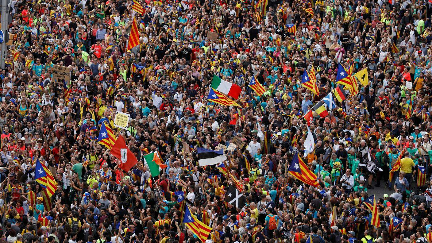 La folla a Barcellona