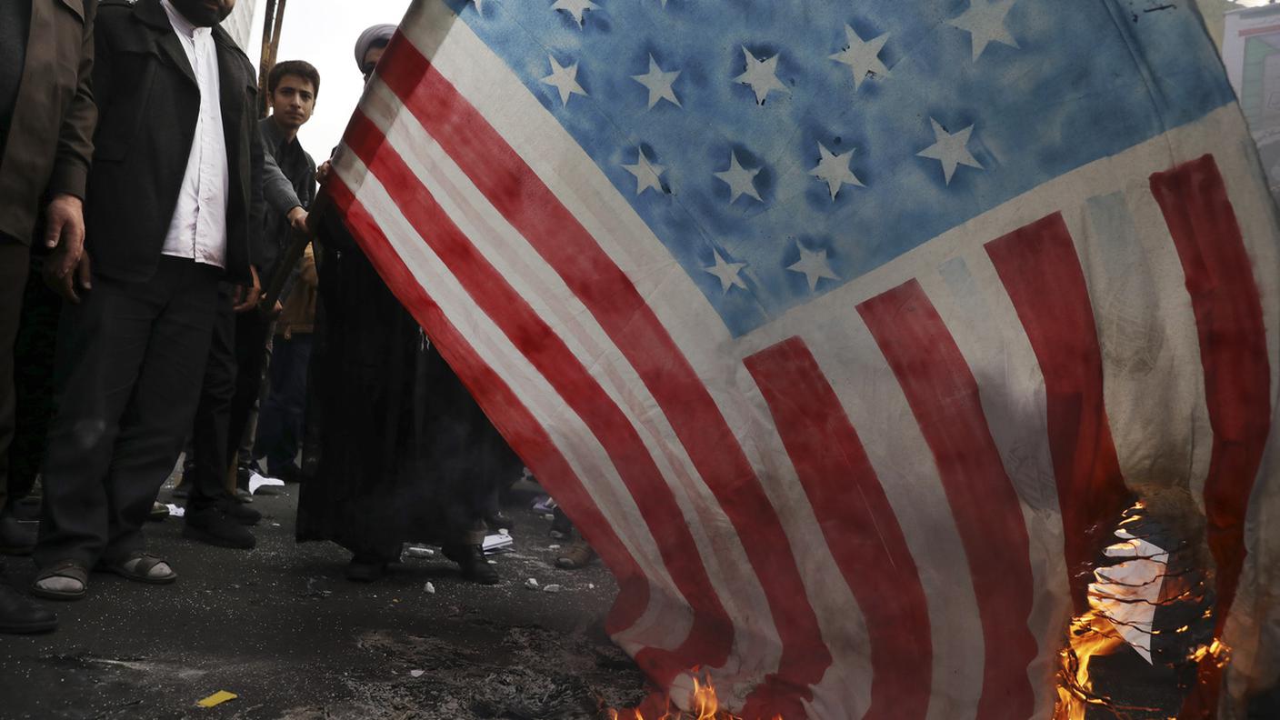 Proteste anche per il 40esimo dell'occupazione dell'ambasciata americana a Teheran
