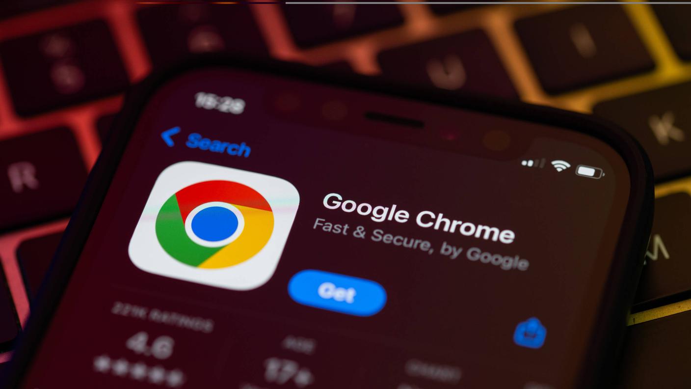 L'app di Google Chrome