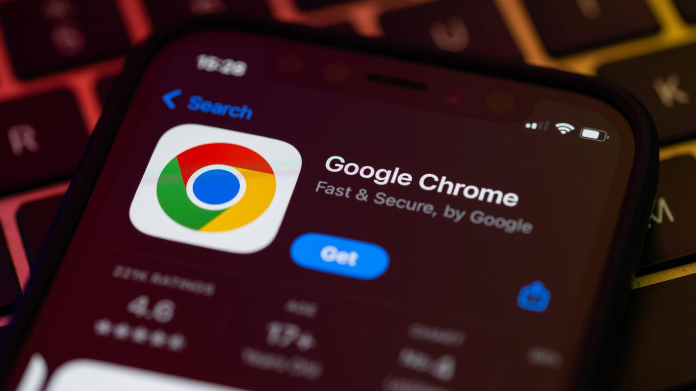 L'app di Google Chrome