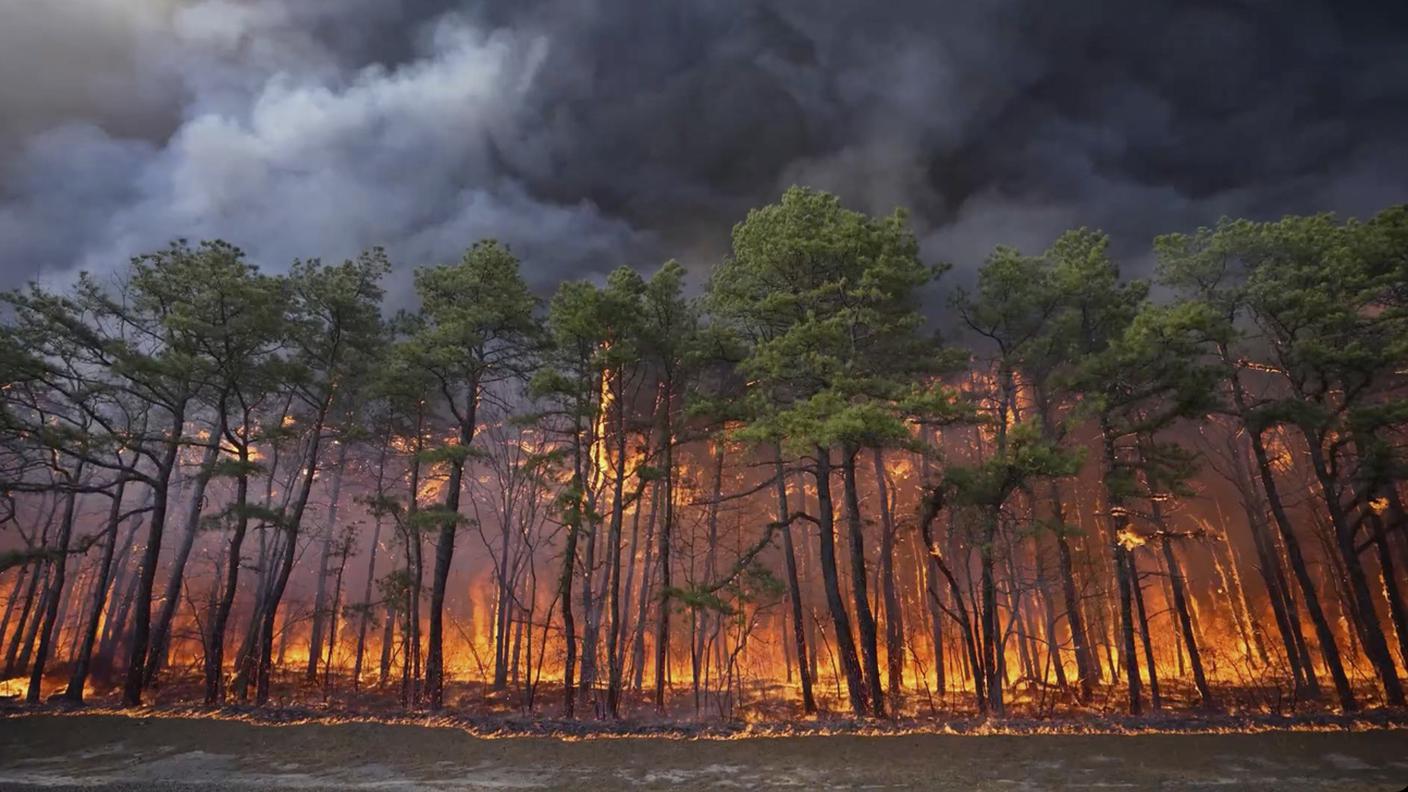 Incendio nel New Jersey