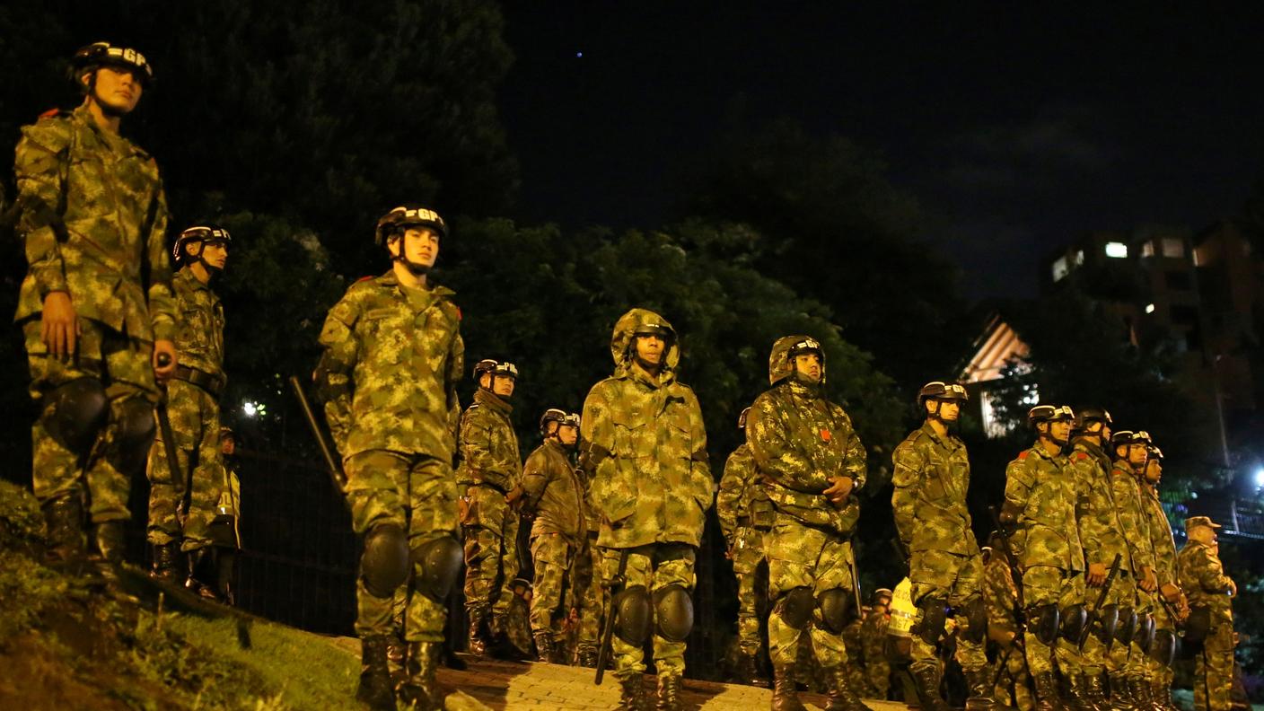 A Bogotà e in altre tre località, nella notte di venerdì, è stato disposto un coprifuoco 