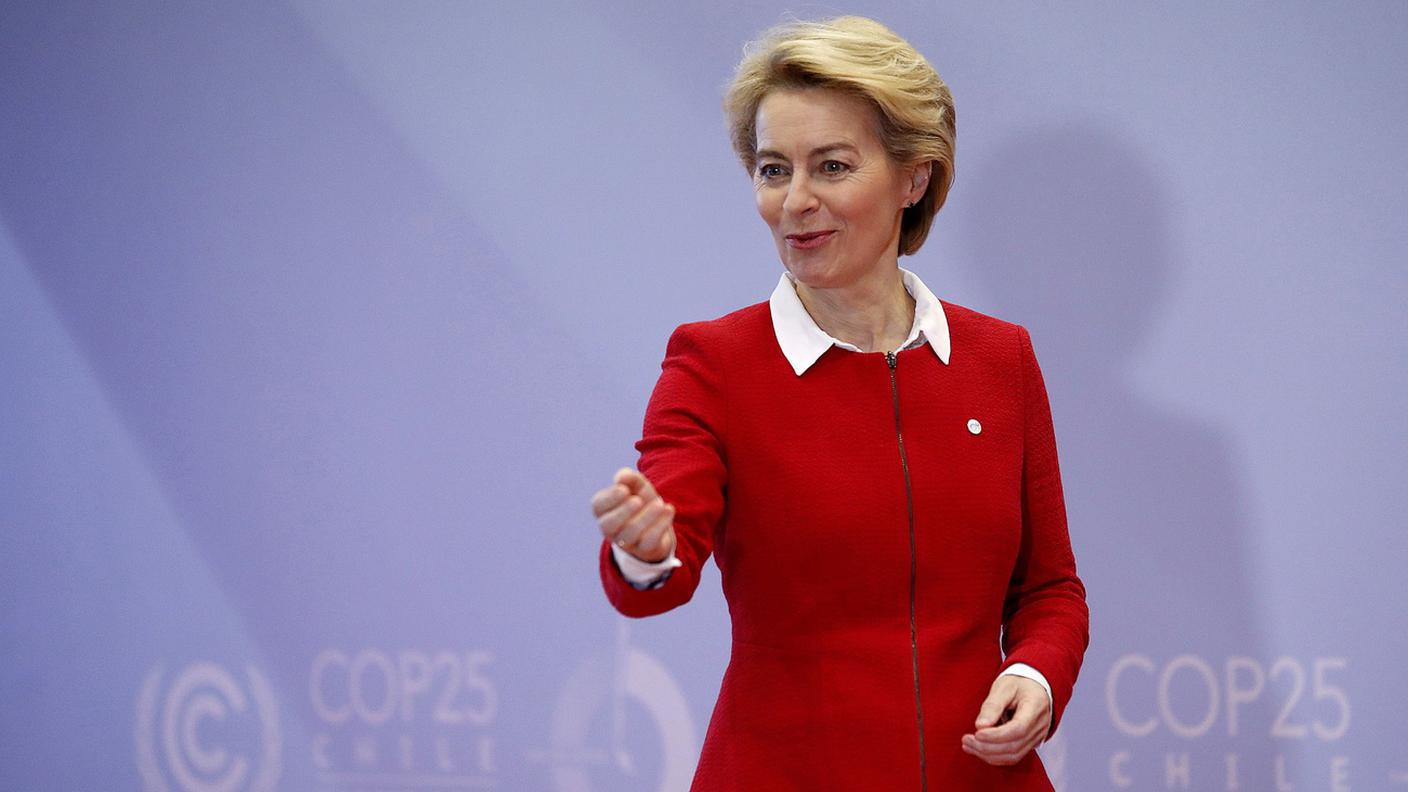 Ursula von der Leyen a Madrid