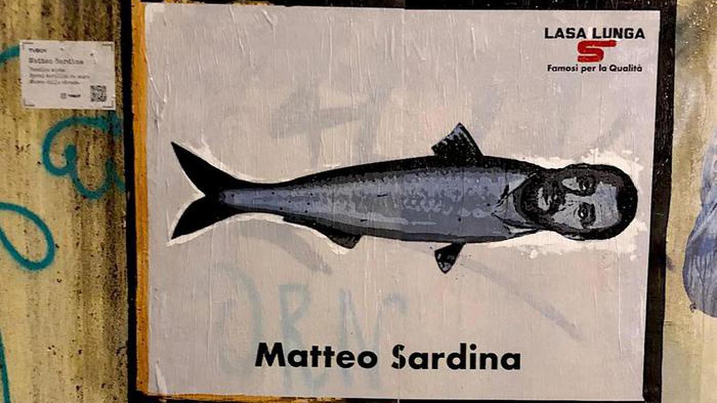 A Milano spunta il Salvini-Sardina