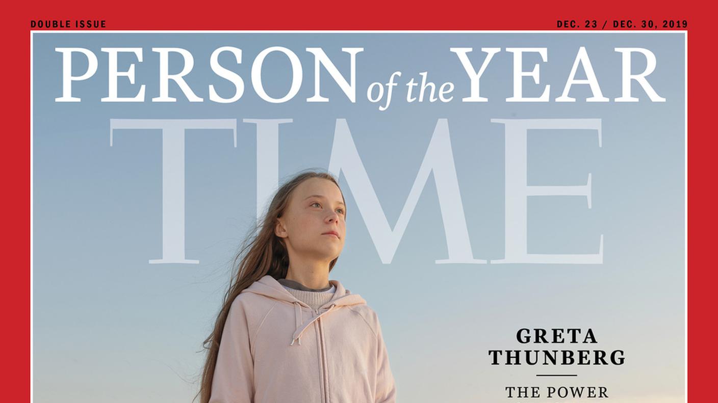 Greta Thunberg, persona dell'anno per il Time