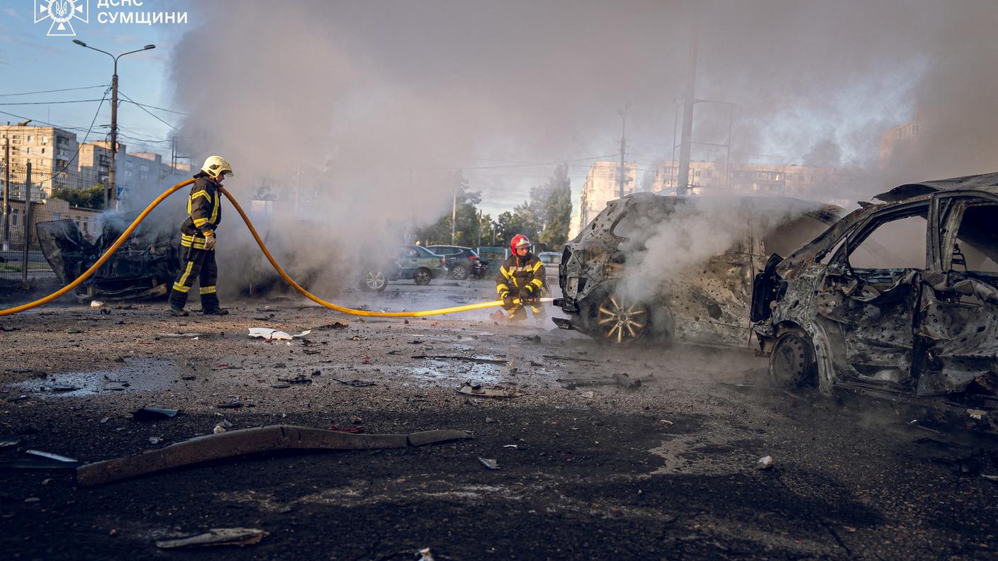 Russia colpisce minibus, almeno nove i morti