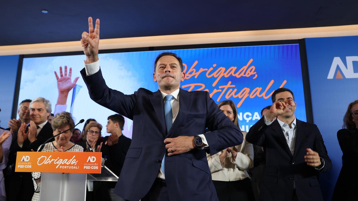 Il leader dell'Alleanza democratica Luis Montenegro